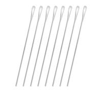 luvtree 8 cucharas agitadoras de café de acero inoxidable con mango largo de 25,8 cm, reutilizables, cuchara agitadora de cóctel, cuchara agitadora de té helado. Apto para lavavajillas