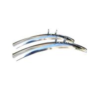 Luwecf 1 Par de Guardabarros Delanteros Y Traseros de 27 Pulgadas, Piezas Vintage Prácticas para Bicicleta de Carretera.