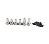 Luwecf 6 Piezas Soporte de Carrocería RC Poste para Montaje Elevador de Carcasa Columnas Metálicas Reforzadas Adecuado para Modelos MN82 MN82S y Automóviles