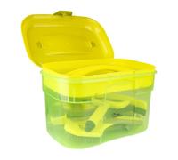 Luwecf 8 Piezas Kit de Cepillos de Caballo Incluyendo Peine para Hoof Pick Cepillo de Masaje y Scrapers de PP Apto para Limpieza y Organización en