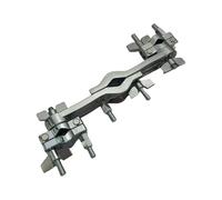 Luwecf Abrazadera de Tambor Doble, Extensión de Rack, Piezas Multifuncionales Resistentes, Hardware Extendido