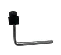 Luwecf Accesorio de Soporte de Brazo de Extensión Accesorios de Percusión Hardware Soporte de Abrazadera de Platillo Ajustable Profesional Brazo de Platillo, Fieltro Negro