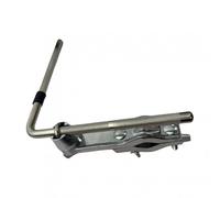 Luwecf Accesorio para Batería Abrazadera de Montaje Soporte de Platillo Pinza para Cowbell y Brazo Extensible Fabricado en Aleación de Zinc Resistente