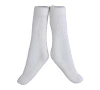 Luwecf Accesorio para Figuras de Acción Medias Miniatura Tubo Muñeca Casual Complemento de Vestuario Deportivo Confeccionado en Tela Adecuado para Coleccioni, Blanco