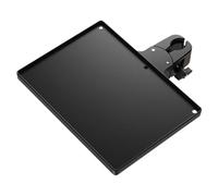 Luwecf Bandeja Universal para Soporte de Micrófono Estante para Partituras Musicales Y Accesorios Abrazadera Ajustable en Altura Material Pp Resistente, Sin Clip para Teléfono