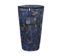 Luwecf Bolsa para Tambor Africano con Acolchado Grueso Y Cremalleras Mochila Ergonómica de Tela Oxford Impermeable Adecuada para Ensayos Y Viajes, 12inch