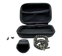 Luwecf Boquilla Abrazadera Ligadura para Y Saxofón Clip Metálico Ajustable Mejora Sonido Y Estabilidad Adecuada para Enseñanza Conciertos T, Saxofón Soprano Negro