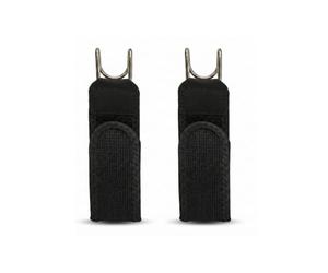 Luwecf Cinturón Ajustable de Cintura Gancho Elástico Adaptador sin Hebilla con Cierre Ajustable y Extremo Metálico Reutilizable Adecuado para Uso Diario Oficina Paseo Viajes Vestimenta Casual, Negro