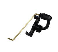 Luwecf Clip Giratorio 360 Grados para Partituras de Saxofón con Base Estable Y Diseño Robusto para Prácticas Y Conciertos, Oro