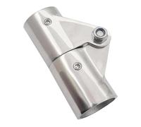 Luwecf Conector Tubo Marino Resistente de Acero Inoxidable con Diseño Plegable Giratorio Fácil Mantenimiento Adecuado para Embarcaciones Aplicaciones Náutica, Perno de 22 Mm