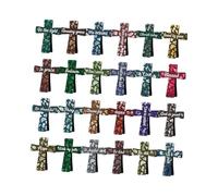 Luwecf Cruz Marcapáginas Cristianos Magnéticos Decorativos Hechos de Papel Y Metal con Versículos Bíblicos Adecuados para Mujeres en Estudio Bíblico Lectura, Style D