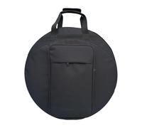 Luwecf Cymbal Bolsa de Almacenamiento con Estructura de Doble Capa Separadores Antigolpes Asa Reforzada Y Bolsillo Amplio para Accesorios Adecuada para Músic, 20 Pulgadas
