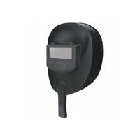 Luwecf de Soldadura Máscara Facial Ajustable con Ventana Abatible y Protección contra Chispas Adecuada para Talleres Lugares de, Máscara De Soldadura Semiautomática De ABS Engrosada