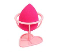 Luwecf Esponja de Maquillaje de Espuma Sintética con Soporte, para Aplicación Impecable y Húmedo, Gota de agua con soporte