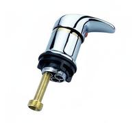 Luwecf Grifo de Peluquería Grifo Lavacabezas Mezclador Lavabo Válvula Cerámica Acabado Cromo Resistente Uso Conjunto Repuesto Adecuado para Estaciones de, No Pipe, Quality