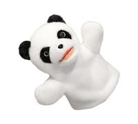Luwecf Guantes de Cabeza de Títere de Mano de Peluche, Chistes Suaves, Juego de rol, Títeres Narrativos