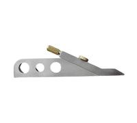 Luwecf Guitar Nut Scribe Accesorio Marcador Espaciado Cuerdas Ranuras Nut Saddle Altura Ajustable Aluminio Latón Adecuado para Reparación Guitarra Clásica Ma