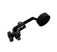 Luwecf Herramienta de Reducción de Ruido para Tambor, Almohadilla Suave, Abrazadera Resistente, negro