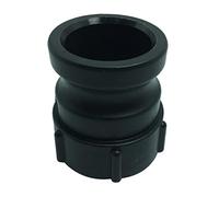 Luwecf IBC Adaptador Convierte Rosca Gruesa de 60mm Accesorios de IBC 1000L Conector para Acoplador Polipropileno Función de Resistencia a Ácidos y