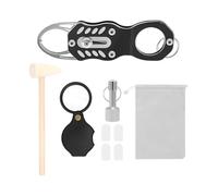 Luwecf Juego de Comprobadores de Autenticidad Portátiles Y Prácticos para Monedas. Fabricados en Metal Resistente.