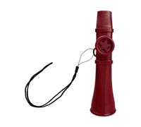 Luwecf Kazoo Mini Kazoos Regalos para Fiestas Acompañamiento Profesional Sonido Liviano Kazoo Tono Ajustable Piano Teclado, Rojo