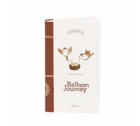 Luwecf Libreta Estética Papel - Diario Japonés Bolsillo - para Apuntes, Estilo: Gorriones y bebé