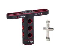 Luwecf Llave de Tubo Hexagonal Llave de Manguito Hexagonal para Modelos de Coches Y Camiones RC a Escala 1:8