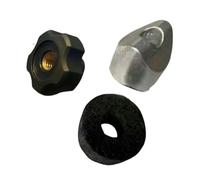 Luwecf Localizador de Platillos de Alto Rendimiento Kit de Piezas de Batería de Batería Resistente de Alto Rendimiento