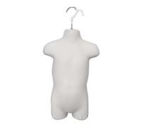 Luwecf Maniquí Moderno de Torso Infantil, Modelo de Parte del Cuerpo para Abrigos, escaparate de centros comerciales, 46cm
