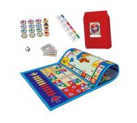 Luwecf Mat de Ajedrez Que Se Arrastra con El Juego de Viaje de Los Ajedrezales para Niños Niños Niñas Niñas