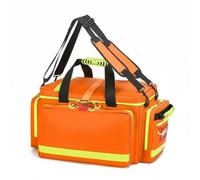 Luwecf Mochila de Emergencia Impermeable Botiquín Bolsa Médica Kit con Diseño de Alta Capacidad y Organización Clara para Vendas y Herramientas Correas para, Array, Naranja