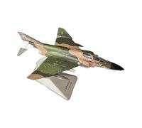 Luwecf Modelo F4 a Escala 1/144, Juguete de exhibición, Modelo de avión de de Ataque, avión simulado para cafeterías, Mueble de TV, Bar,