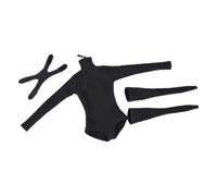 Luwecf Mono Largo con Calcetines de Tubo para Muñecas de 12 Pulgadas, Accesorios Casuales, Negro