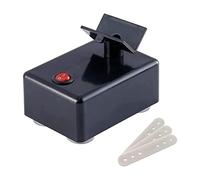 Luwecf Nail Polish Shaker Batidora de Esmalte de Uñas Mezclador de Barniz Herramienta Agitadora de Botellas con Cintas Regulables Material PP Adecuada para T