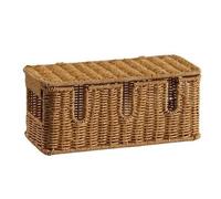 Luwecf Organizador de Cables de Escritorio Caja para Cables y Regletas Gestor de Cordones Ocultador de Contenedor para, Caja Organizadora De Cables con Cinco Aberturas Laterales, Tamaño Pequeño
