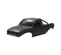 Luwecf Pickup Estructura de Carrocería Rígida Compatible con Camionetas Incluye Bastidor de Carga Trasero Instalación Sencilla Material Ligero Y Resistente a, Negro