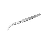 Luwecf Pinza Precisión Pinzas Soldadura Herramienta Cerámica Acero Inoxidable Punta Resistente Función Antiestática Adecuada para Reparación Electrónic, estilo c
