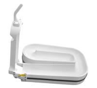 Luwecf Precision Pool Ball Rack Organizador de Bolas Accesorio Profesional Soporte Portátil Antideslizante Fabricado en PP Adecuado para Sesiones de, Blanco