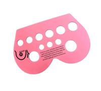 Luwecf Regla de Pezón para Dimensionar Bridas, Herramienta de Medida de Brida de Pezón para Mujeres Que Amamantan