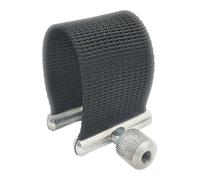 Luwecf Saxophone Ligature Diseño de Tornillo Único Abrazadera de Boquilla Resistente y Fiable Accesorio de Metal Elástico Pieza de Recambio para Saxofón, Longitud 7 Cm