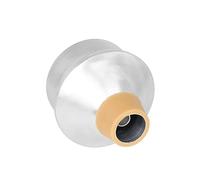 Luwecf Silenciador para Trompeta Práctica Mute Tradicional Wah Wah Tubo Extensible para Amortiguar Sonido Accesorio de Aleación de Aluminio Ligero Función