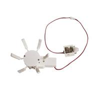 Luwecf Simulation Flower Opener Motor para Abrir Y Cerrar Flores Artificiales Mecanismo Mecánico de Movimiento Floral Automático Decoración Creativa, Blanco, Individual