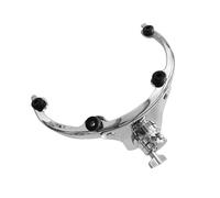 Luwecf Soporte de Borde para Tambor Tom, Accesorio Esencial de Percusión, 10 pulgadas