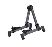 Luwecf Soporte de guitarra metálico plegable para violín y ukelele, Azul