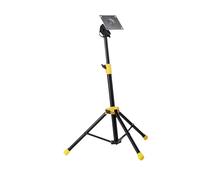Luwecf Soporte de montaje para batería, estructura metálica, diseño regulable, accesorio portátil, Amarillo Negro