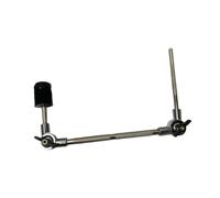 Luwecf Soporte de montaje para cencerro, abrazadera para platillos, abrazadera de extensión para tambor, incluye almohadillas de fieltro, fundas y tuercas de, S