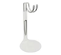 Luwecf Soporte para Figuras de Acción Mini con Estructura Resistente Altura Regulable Y Base Redonda en PP Accesorio Modelos Adecuado para Expo, Blanco