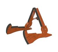 Luwecf Soporte para Guitarra Plegable Antideslizante Porta Guitarras Universal para Instrumentos Musicales Diseño Resistente de Pp Adecuado para Escuela, Marrón Claro