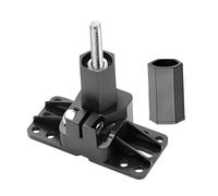 Luwecf Soporte para Rueda de Repuesto de Altura Ajustable, Resistente a Golpes, Accesorios para Cuadro DIY