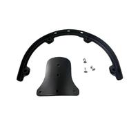 Luwecf Soporte para Tom, Base de Batería Resistente, Accesorio Musical para Percusión, Negro 10 pulgadas